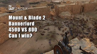 Mount amp Blade II Outnumbered 5 to 1 Can I win [upl. by Nessa]