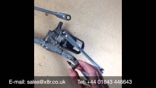 Windscreen Wiper Linkage Motor Repair Clip Repair Fix Kit Install [upl. by Boys46]