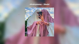 Allahumma اللَّهُمَّ  Siedd  Sped Up  Vocals Only  Lyrics  Translation Arabic Nasheed [upl. by Solegnave]