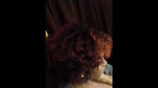 Brazilian keratin on 4c natural hair [upl. by Accebber]