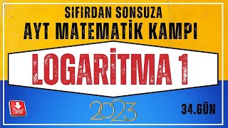 Logaritma 1 Üstel Fonksiyon AYT Matematik Kampı 34Gün AYT Matematik Konu Anlatım [upl. by Let504]