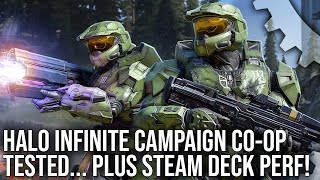 Halo Infinite Campaign CoOp Tested With Steam Deck In The Mix [upl. by Eckhardt301]