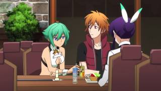 Aquarion EVOL Part 2  Clip  Thats like an indirect kiss [upl. by Emearg710]