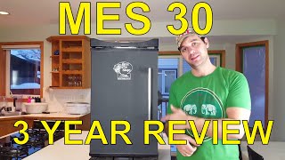 3 Year Review  MES 30 Sportsman Elite Electric Smoker Masterbuilt Electric Smoker [upl. by Roi]