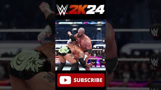 Triple H vs Batista Wwe2k24 shorts [upl. by Garland]