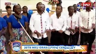 20th MKU GRADUATION CEREMONY [upl. by Schwing729]