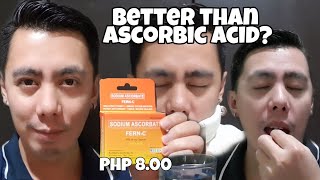 FERNC SODIUM ASCORBATE VITAMIN C OVER ASCORBIC ACID TO BOOST IMMUNE SYSTEM  REAL TALK REVIEW [upl. by Marshall95]