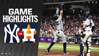 Yankees vs Astros Game Highlights 33024  MLB Highlights [upl. by Elleval]