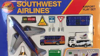 Daron Southwest Airlines Airport Playset Review [upl. by Ekoorb77]