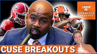 Whos MOST LIKELY to Breakout for Syracuse Football in 2024  Syracuse Orange Podcast [upl. by Inaluahek]