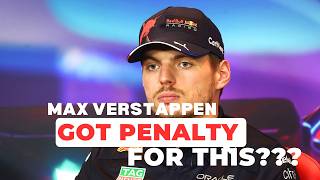 MAX VERSTAPPEN Has Been Summoned to The STEWARDS for THIS [upl. by Baily394]