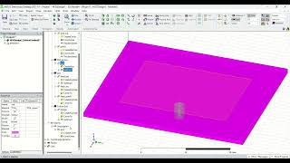 Design a microstrip antenna copper plate ground and patch and wave port for 245 GHz in HFSS [upl. by Efram]