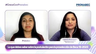 Lo que debes saber sobre la postulación para la preselección de Beca 182023 [upl. by Ahs599]