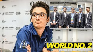 India May Have The Best Players In World We Are Used To The Pressure  Fabiano Caruana [upl. by Bergess261]