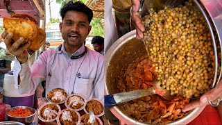 MOST UNIQUE Bhoore Bhai Papdi Wale😱😱 कहीं चले जाओ ऐसी पापड़ी नहीं मिलेगी😳😳 Indian Street Food  UP [upl. by Saihttam206]