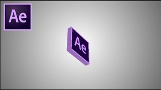 Quick Tutorial  3D Logo Di After Effect [upl. by Torras862]