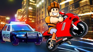 Horangi Jadi Mat Rempit Sampai Kena Kejar Dengan Polis Roblox Malaysia [upl. by Magner333]