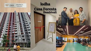 Lodha Casa Foresta 2 BHK  Lodha Codename Primier kalyan Shil Road  Possession 2024  Dombivali [upl. by Ader716]