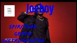 Joeboy Spiritual Gbedu official instrumental [upl. by Anaik]