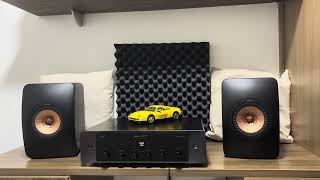 THE NEW MARANTZ MODEL 50 AMPLIFIER VS KEF LS50 META  HIGH END [upl. by Anaoj]