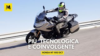 Honda NT1100 DCT più ricca e coinvolgente [upl. by Ignatzia125]