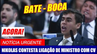 BOMBA NIKOLAS FERREIRA INCENDEIA A CÂMARA APÓS CONTESTAR A LIGAÇÃO DO MINISTRO SILVIO ALMEIDA COM [upl. by Zima139]