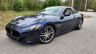 2015 Maserati Gran Turismo Sport POV Test DriveReview [upl. by Rochell]