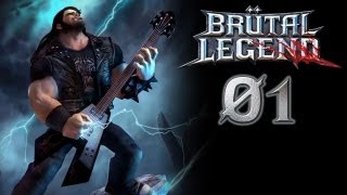 Lets Play Brütal Legend  This is Heavy Metal  German Deutsch Gameplay Part 01 [upl. by Eralcyram]