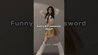 Funny WiFi password ideasaesthetic anime trending subscribe shorts fypシ゚ explore viral [upl. by Saitam545]