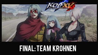 KOF XV  Team Krohnen Final Sub Español [upl. by Amaral]