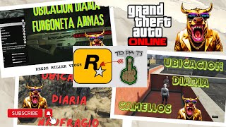 🐩🛶🐫GTA ONLINE DINERO FACIL HAZ ESTO EN 5 MINUTOS TIENES TODAS LAS UBICACIONES HECHAS CAMELLOS ETC🐩🛶🐫 [upl. by Etnoval19]