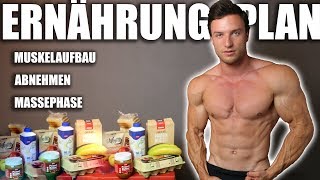 ERNÄHRUNG  So erreichst du deinen Traumkörper   Ernährungsplan und Supplements [upl. by Schroth]