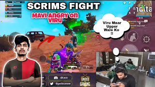 TX SCRIM FIGHT💥  MAVI ANGRY ON VIRU 🤬 MAVI 1V1 FIGHT  SAMSUNG J2J3J4J5J7A2A5A7A6S2S3 [upl. by Ralip]