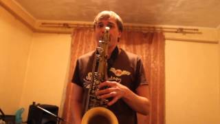 Selmer Reference 54 tenorLady BirdDexter GordonGreat sound in Russia [upl. by Ilan]