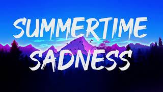 Lana Del Rey  Summertime Sadness Lyrics [upl. by Meier]