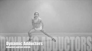 dynamic adductor stretch for the adductor muscles [upl. by Vivl]