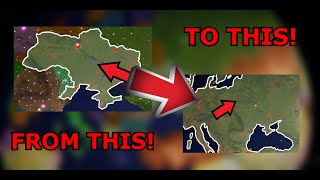 DESTROYING EUROPE AS UKRAINE A  Z  ROBLOX RISE OF NATIONS TUTORIAL [upl. by Longwood339]