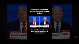 Funny Joe Biden and Donald Trump debate highlight [upl. by Montana]