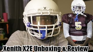 Xenith X2E  SportsUnlimitedInccom Football Helmet Unboxing amp Review [upl. by Teagan]