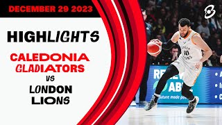 Caledonia Gladiators vs London Lions  Game Highlights [upl. by Thacker]