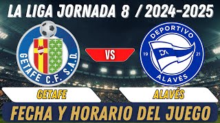 Partido De Liga Hoy Getafe vs Deportivo Alavés [upl. by Eneloc767]