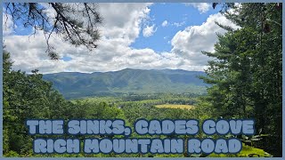 Cades Cove Rich Mountain Road and The Sinks  Great Smoky Mountains National Park [upl. by Dammahum375]