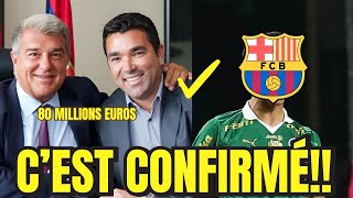 🔥🔥CEST CONFIRMÉ NOUVELLE RECRUE OFFICIELLE RÉVÉLÉE ACTUALITÉS DU FC BARCELONE LA LIGA BARÇA [upl. by Thamos]