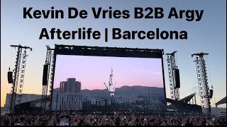 AFTERLIFE BARCELONA  Kevin De Vries B2B Argy Offweek [upl. by Vastha]