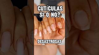 Quitar la CUTÍCULA de las uñas SI O NO  Manicura Rusa [upl. by Anawt]