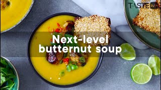 Nextlevel butternut soup  Woolworths TASTE Magazine [upl. by Carmena]