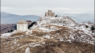 Rocca Calascio Abruzzo Italy  DJI Mavic Air Test [upl. by Koral]