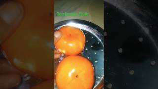 Persimmon Fruit persimmon persimmonfruit persimmons paheli bar khaya ye fruit [upl. by Ahtnams]