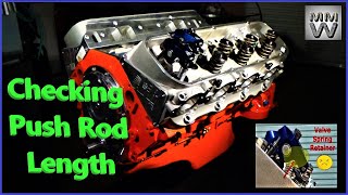 Determine Pushrod Length amp Make your own Adj Push Rods12 Chevy 454 Big Block Performance Build [upl. by Ortrud288]