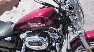 405654  2016 Harley Davidson Sportster 1200 SuperLow XL1200T  Used Motorcycle For Sale [upl. by Harve]